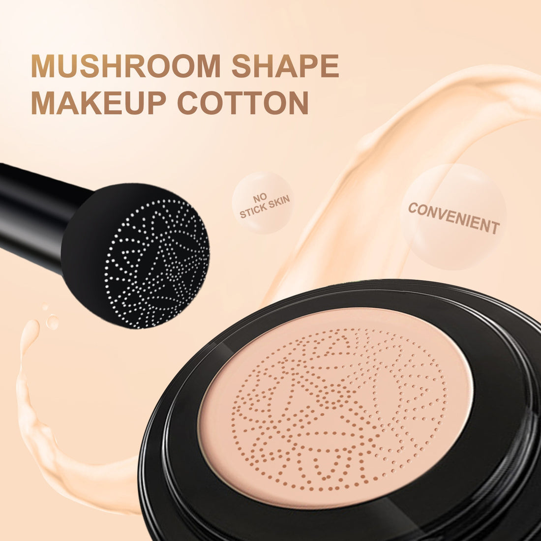 Sunisa Waterproof Mushroom Head Foundation